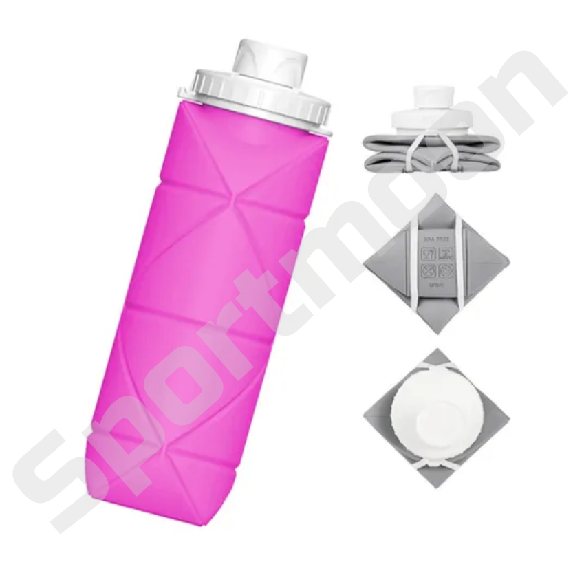 Botella Silicona Flexible 600ml