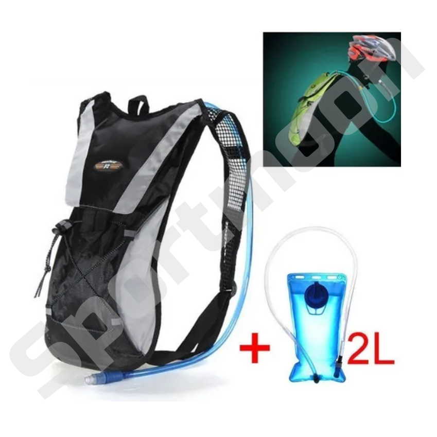 Mochila Camelback + Bolsa Hidratación 2 lts
